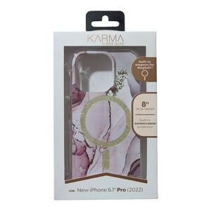 J2. KARMA by Body Glove MagSafe‎ Case for Apple iPhone 14 Pro (6.1 2022) Marble